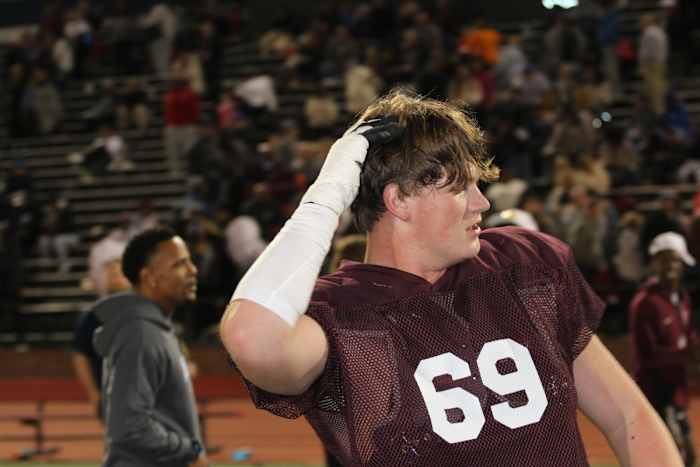 Andrew Rosinski, 2024 OT - Rosinski stands 6-6 and 282 lbs. with plus athleticism and a mean streak. Currently holds 6 offers, including several P5s.